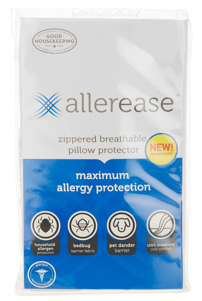 Aller-Ease AllerEase Allergy Pillow Protector, King - Image 1